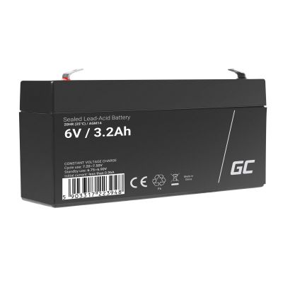 GREEN CELL GEL-BATTERIE AGM14 6V 3,2AH