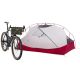 4. MSR Hubba Hubba Bikepack 2-Personen-Dreieckszelt, grün, rot, weiß