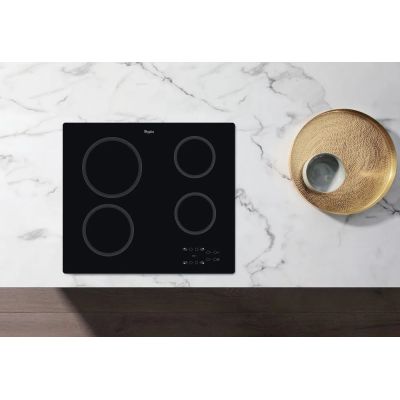 2. Whirlpool AKT 801 NE Glaskeramikkochfeld (4 Kochzonen; schwarz)