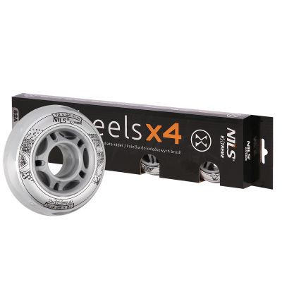 22. Nils Extreme PU-Räder 72x24 82A (4 Stk.) 