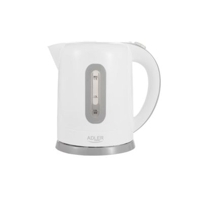 Adler AD 1234 Wasserkocher (2200 W, 1,7 l; weiß)