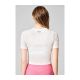 8. CASALL Delight Short Wrap Tee weiß