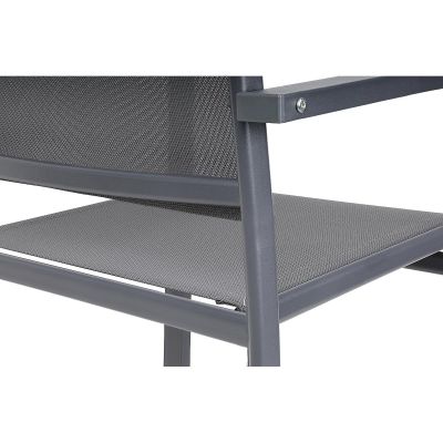 16. GARTENSTUHL 57X57X88CM TEXTLINE 2ER-SET