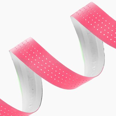 4. Rockbros Lenkerband Perforiert Silikon - Rosa