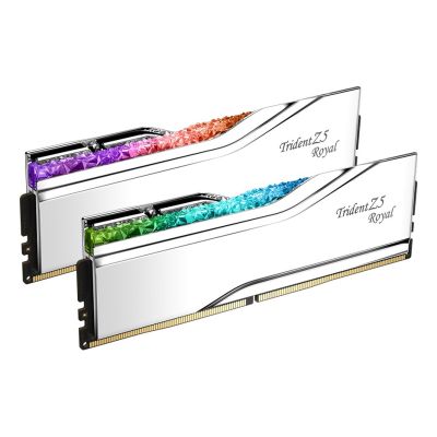 2. G.SKILL TRIDENT Z5 ROYAL RGB DDR5 2x16GB 6000MHz CL28 SILBER F5-6000J2836G16GX2-TR5S