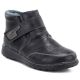 Bequeme, gefütterte Damen-Ankle-Boots, schwarz, Vinceza 87734