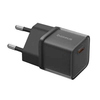 4. Baseus GaN5S 20W 1xUSB-C Wandladegerät - Schwarz