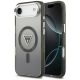 Guess IML Gradient Triangle Logo MagSafe Hülle für iPhone Air - Schwarz