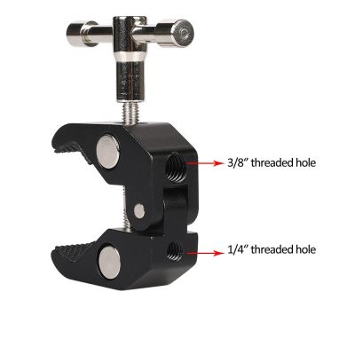 8. Klemmhalter für Kamera, Kamera, Mikrofon