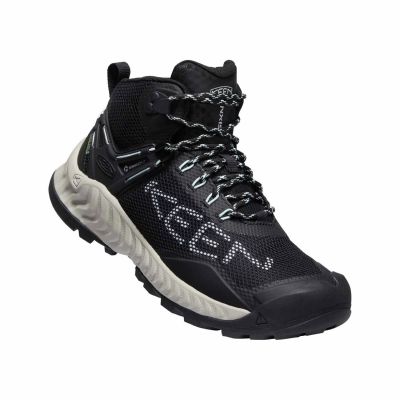 4. KEEN NXIS EVO MID WP BLACK/BLUE GLASS W KE-1025911 Schuhe