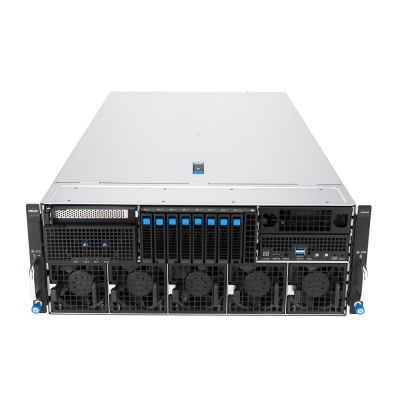 Asus Rack-Plattform (4U) ESC8000A-E13P AMD EPYC 9005 (8xNVMe, 2xM.2, 2x10Gbe, IPMI, 3200W)