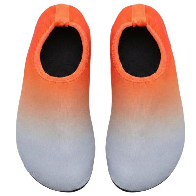 10. Neopren-Wasserschuhe für Herren, Grau/Orange, XQMAX, Größe 43