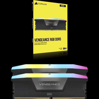 6. Corsair Vengeance RGB CMH32GX5M2B6400C36 Speichermodul 32 GB (2x16 GB) DDR5 6400 MHz