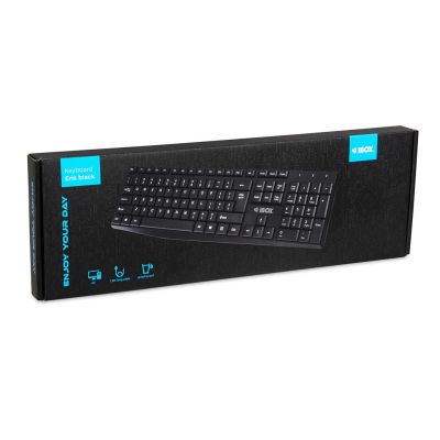 13. IBOX ERIS KABELGETABE, SCHWARZ
