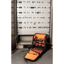 Elektriker-Rucksack mit 31 Teilen