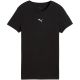 2. Puma Ess Centered Cat Logo Tee Damen Schwarz 692916 01