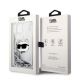 8. Karl Lagerfeld KLHCP14MLNHCCS iPhone 14 Plus 6,7" Silber/Silber Hardcase Glitter Choupette Head