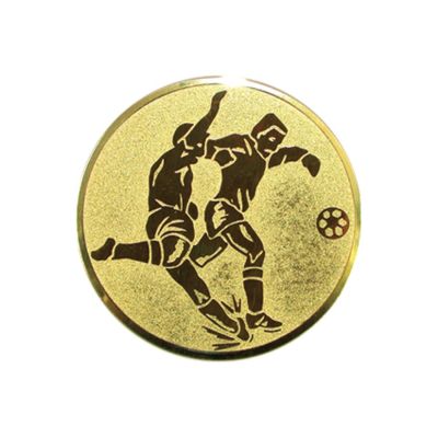 2. Goldene Aluminium-Einlage – Fußball