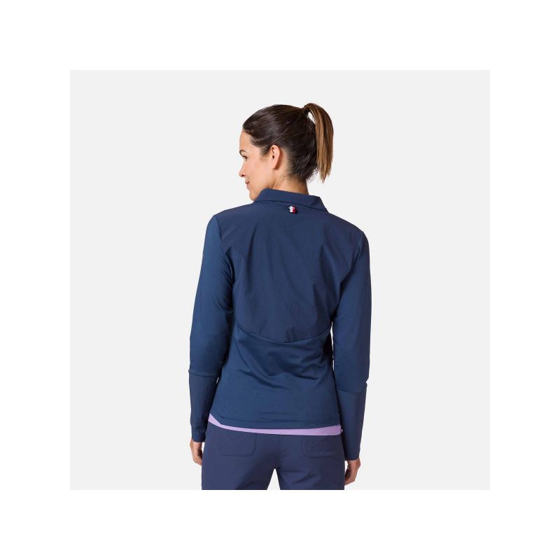 2. Rossignol W Skpr 1/2 Zip Sweatshirt Marineblau
