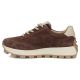 4. braune Leder-Plateau-Sneaker Filippo DP7498