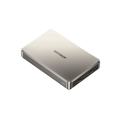 16. Joyroom JR-PBM08 Pro Powerbank 22,5 W 10000 mAh mit kabelloser Ladefunktion und 2x USB-C-Anschlüssen – Titan