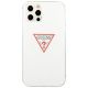 3. Guess, GUHCP12MPCUCTLWH iPhone 12/12 Pro 6,1" weiß/weißes Hardcase Triangle Collection