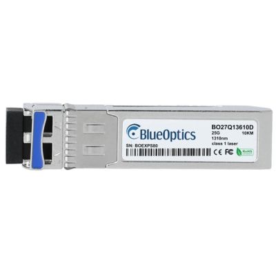 Kompatibler Cisco SFP-25G-LR BlueOptics SFP28 Transceiver, LC-Duplex, 25GBASE-LR, Singlemode-Faser, 1310 nm, 10 km, DDM, 0 °C/+70 °C
