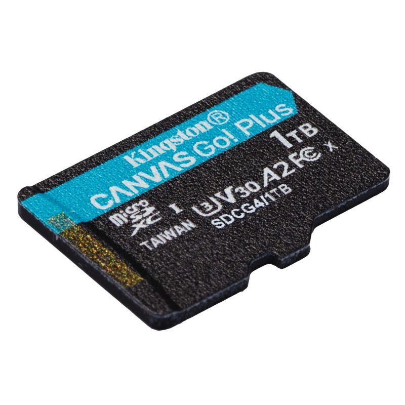 9. KINGSTON microSDXC Canvas Go Plus 1 TB + Adapter