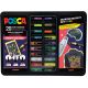 POSCA Marker UNI Etui Groovy Colors 20x