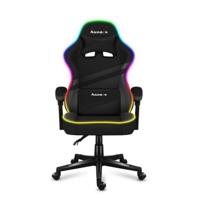 9. Huzaro Force 4.4 RGB Schwarzer Gaming-Stuhl