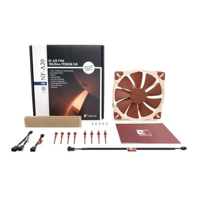 5. NOCTUA 200x200x30 mm NF-A20 PWM Lüfter