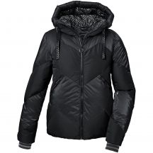 Killtec KSW 100 Damen Steppjacke mit Kapuze Winter Skijacke Schwarz (42036/200)