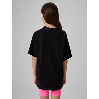 2. Mädchen-T-Shirt, locker geschnitten, schlicht, Größe 4F 4FJRSS26TTSHF3984-20S