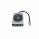 4. DICOTA D32059 USB-Type-C-Hubs und -Konzentratoren, Schwarz, Silber