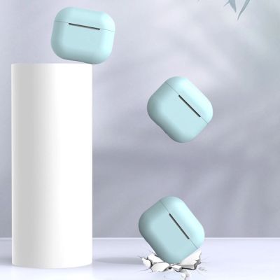 6. Hülle für AirPods 2 / AirPods 1 Silikon Softcover für Kopfhörer weiß (Hülle C)