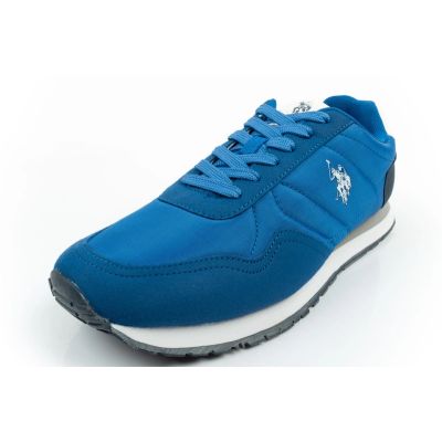 3. US Polo Assn Sportschuhe, Sneaker für Herren, modisch, bequem, blau