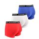 12. Le Coq Sportif Herren-Boxershorts, 3er-Pack, rot, grau, marineblau