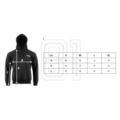 3. Masters M 04472-11M Kapuzenjacke mit Reißverschluss 