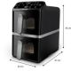 20. Philips 4000 Series NA461/00 Ovi Stacked Dual Basket – Serie 4000