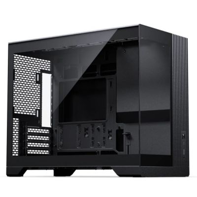 PHANTEKS XT V3 PC-Gehäuse, Mini-Gehäuse, mATX, Tempered Glass - inklusive 3x 120-mm-Lüfter, schwarz