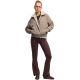 5. Puma Ess High-Waist Flared Damenleggings Braun 631542 33