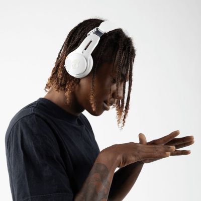 4. Skullcandy Icon ANC Headset, kabelgebunden & kabellos, Kopfbügel, Anrufe/Musik, USB Typ-C, Bluetooth, Weiß