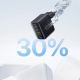 16. Baseus EnerFill FE22 70W Wandladegerät 2 x USB-C + USB-A - Schwarz