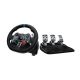 Logitech G 941-000113 Gamecontroller, schwarzes USB-Lenkrad + Pedale, analog/digital, kompatibel mit PC, PlayStation 4, PlayStation 5 und PlayStation 3