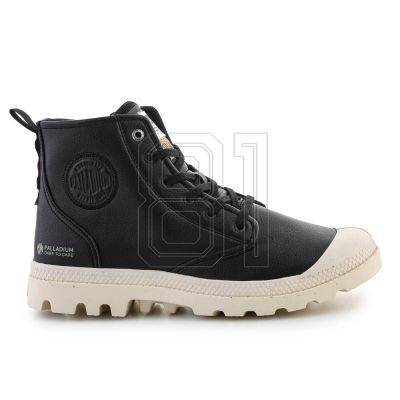 7. Palladium Pampa Hi Re-Vegan Leather U Schuhe 74378-008-M Schwarz