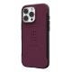 4. UAG Civilian Magsafe - MagSafe-kompatible Schutzhülle für iPhone 16 Pro Max (bordeaux)