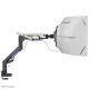 18. Neomounts DS70-256BL1 Monitorhalterung/Ständer 144,8 cm (57") Schreibtisch Schwarz