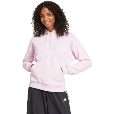 7. Damen adidas Essentials Small Logo Feel Cozy Hoodie Rosa JN1856