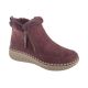 Skechers Wilshire Blvd - Fresh Zip 168108-WINE Bordeauxrot Größe 36