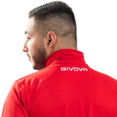 4. Givova Tuta Givova One M TT012 1210 Trainingsanzug rot/schwarz